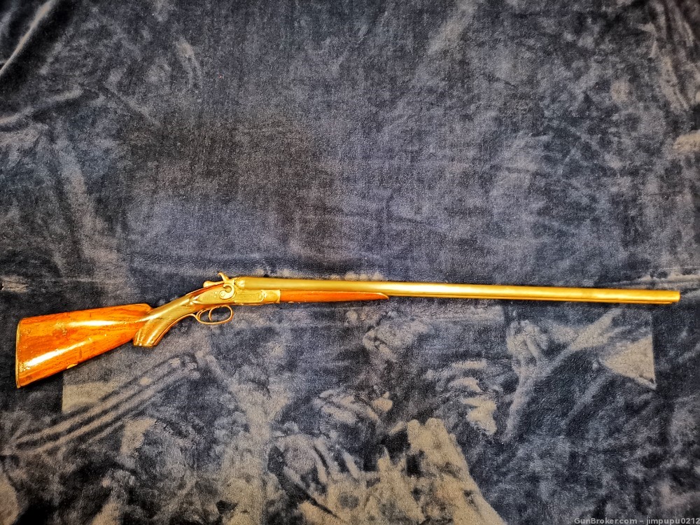 Charles F. Rodgers English Fine Twist 12 GA SxS shotgun made in UK-img-4