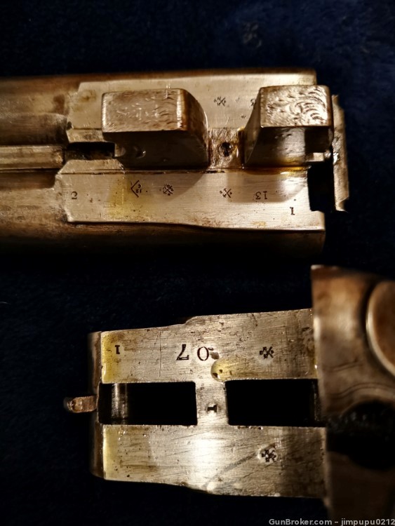 Charles F. Rodgers English Fine Twist 12 GA SxS shotgun made in UK-img-24