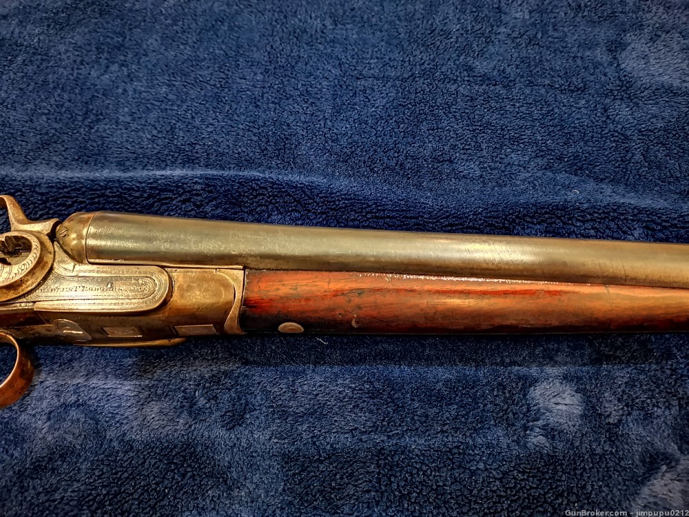 Charles F. Rodgers English Fine Twist 12 GA SxS shotgun made in UK-img-6