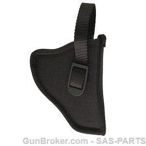 UNCLE MIKES “Sidekick” RH Hip Holster 3¼” – 3¾” Brl Med & Lge Autos 81161 -img-0
