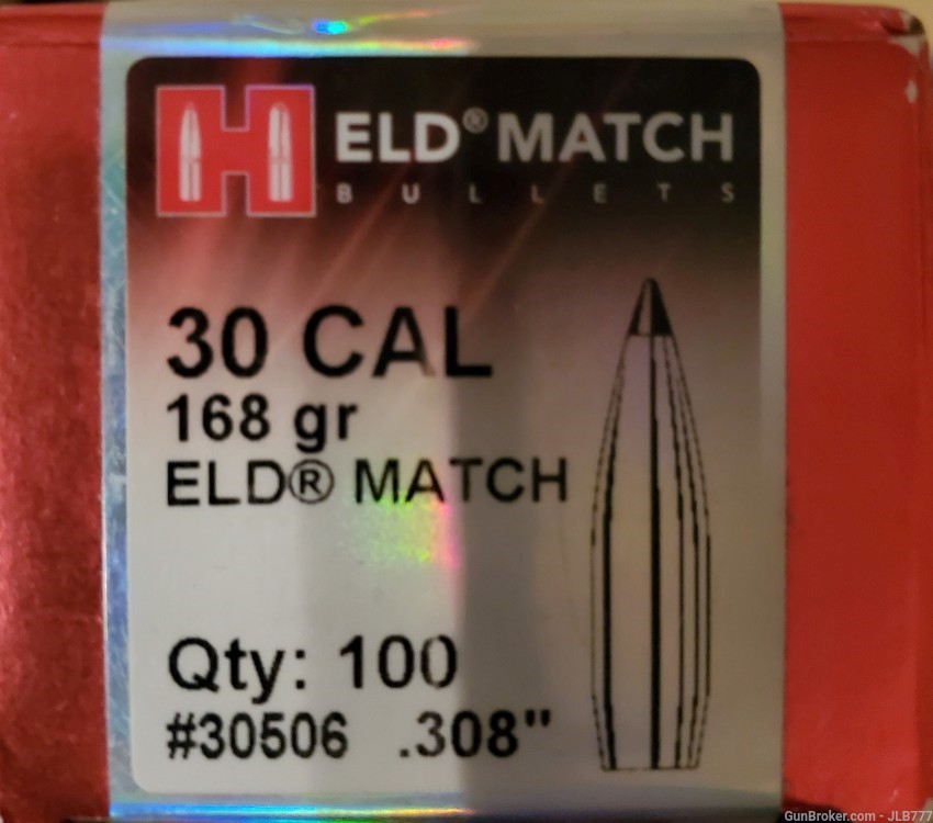168 Gr ELD Match  -  .30 Cal-img-0