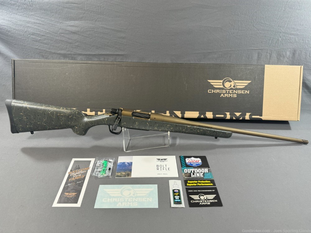 SALE! Christensen Arms Mesa - 6.5 Creedmoor 22" Bolt Action Rifle - Bronze-img-0