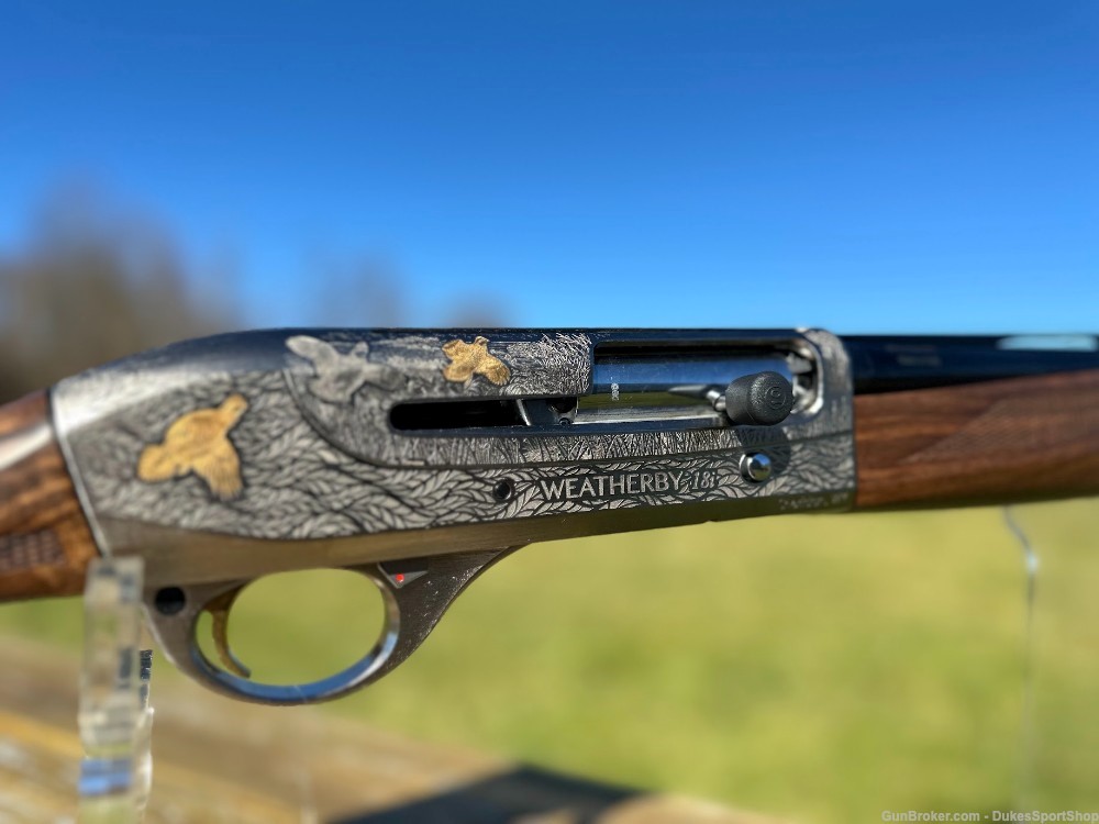 WEATHERBY 18I DELUXE LIMITED 20 GAUGE 28" BARREL | WALNUT/ Gold Inlays -img-2
