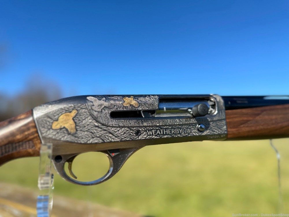 WEATHERBY 18I DELUXE LIMITED 20 GAUGE 28" BARREL | WALNUT/ Gold Inlays -img-3
