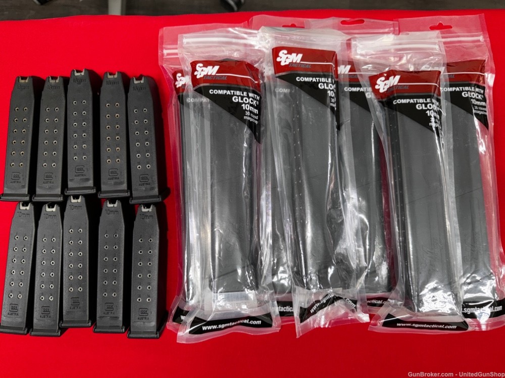 Glock 20, 10mm 30rd magazines - Pistol Magazines & Pistol Clips at ...