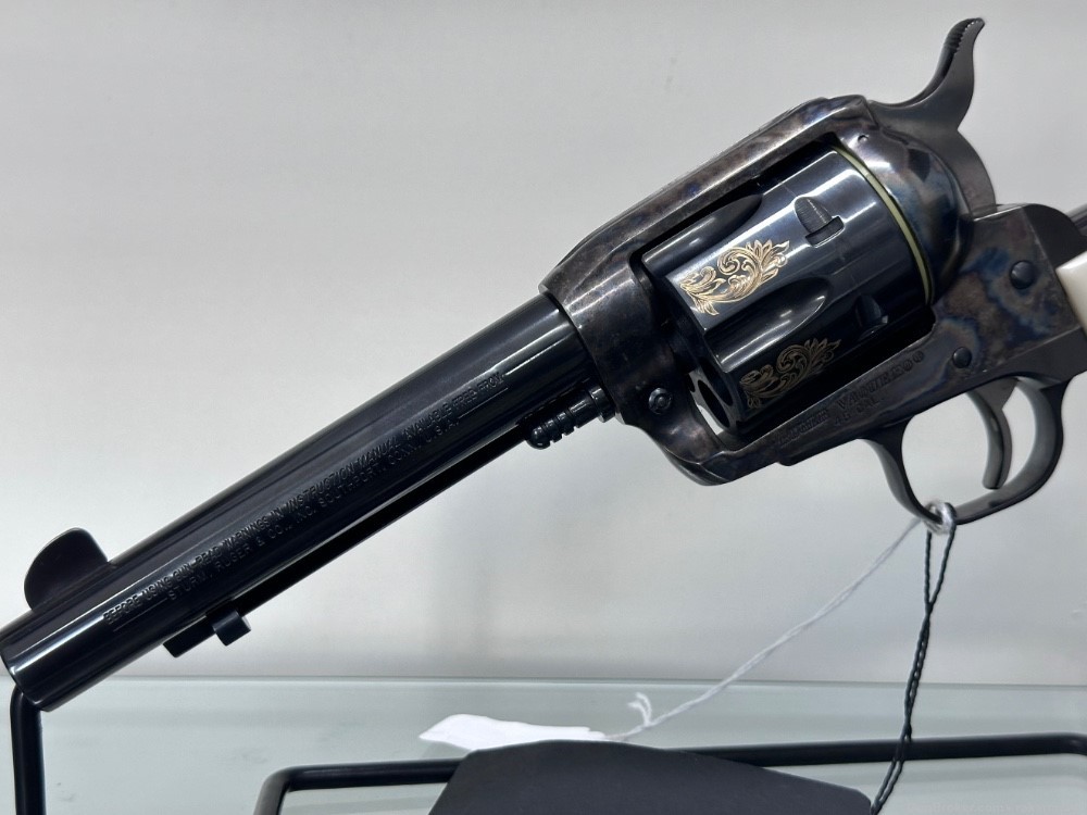 Ruger Vaquero 45 caliber RARE MODEL engraved -img-1
