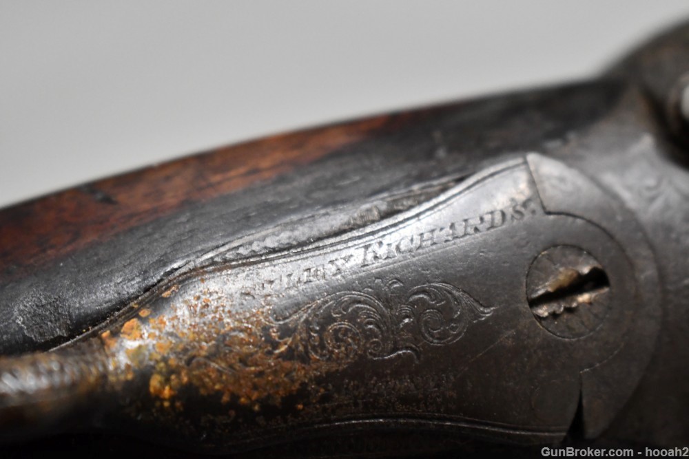 Antique Westley Richards SxS Sidelock Shotgun Frame W Buttstock Project -img-29
