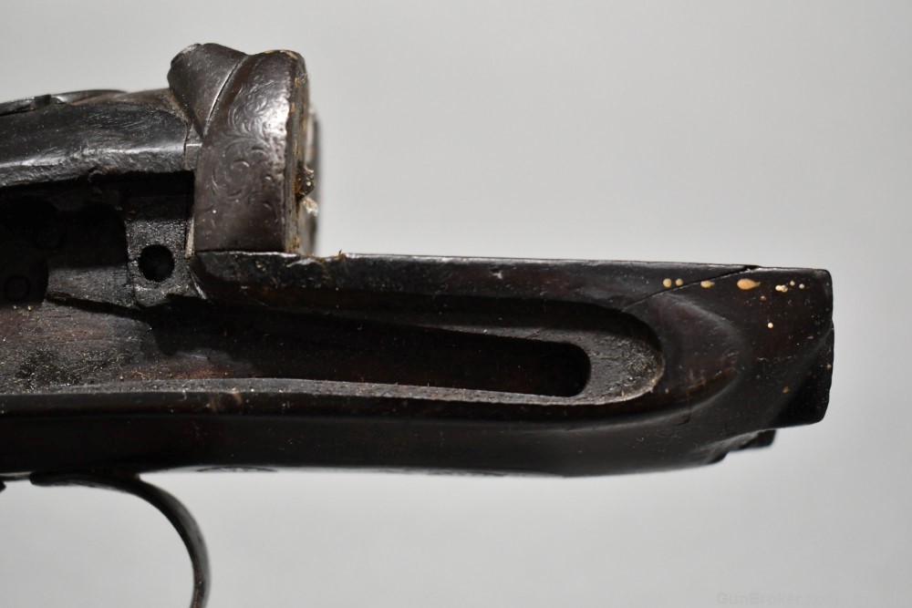 Antique Westley Richards SxS Sidelock Shotgun Frame W Buttstock Project -img-6