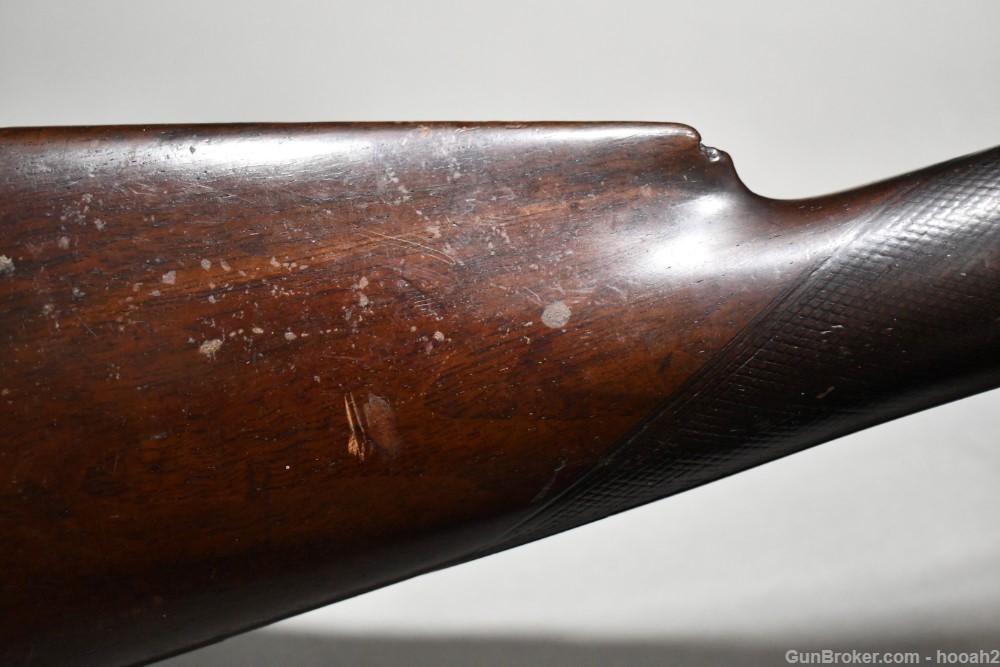 Antique Westley Richards SxS Sidelock Shotgun Frame W Buttstock Project -img-3