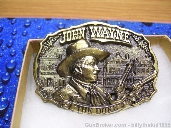 John Wayne The Duke Buckle-img-1