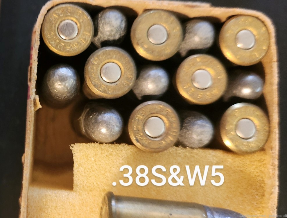 Remington Arms UMCC .38 S&W Vintage. Partial Box of 15. -img-2