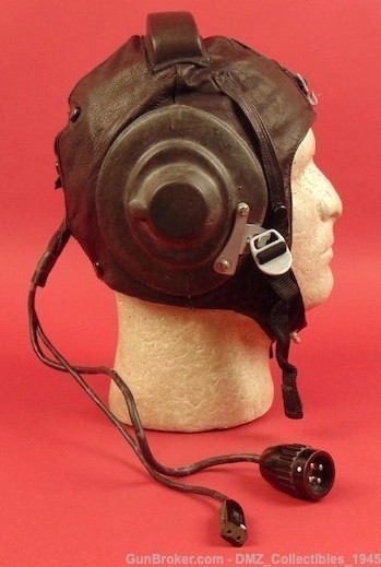 1985 USSR Soviet Air Force Leather Helmet-img-2