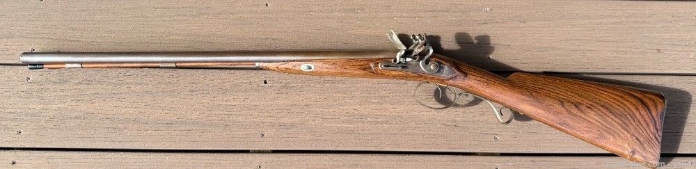 English double flintlock shotgun-img-0