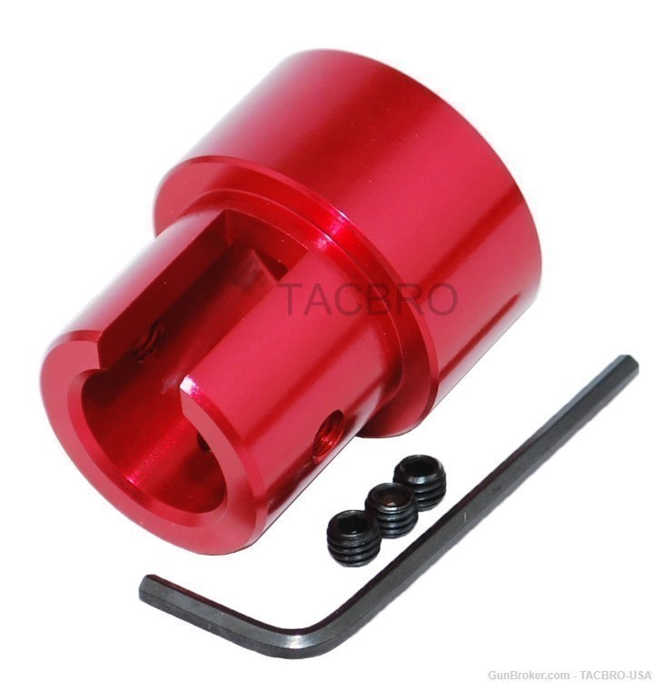 TACBRO Soda Pop Bottle Cleaning Muzzle Adapter for Standard Ruger 10/22-img-0
