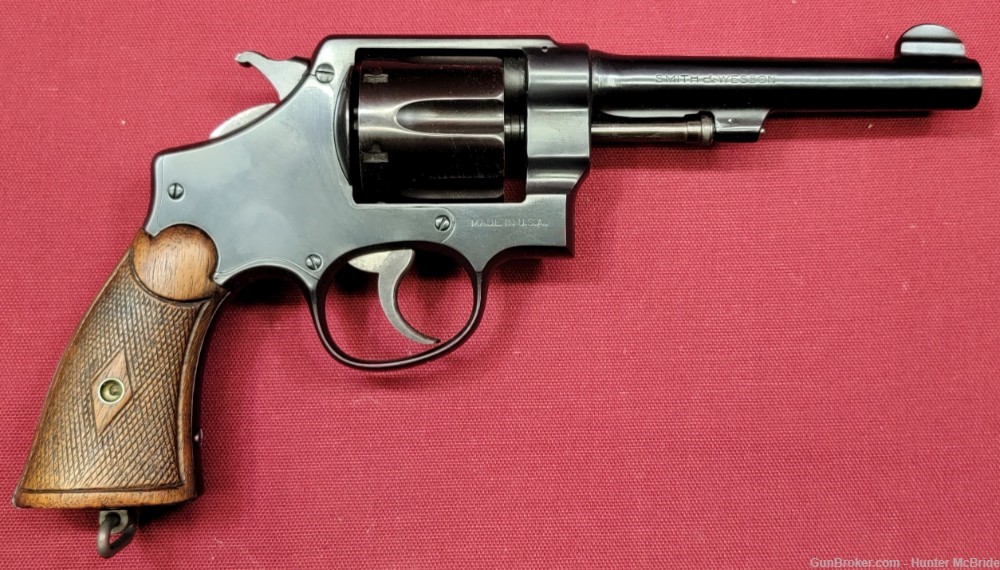 Smith & Wesson S&W Model 1917 Commercial 45 ACP  Revolver C&R-img-0