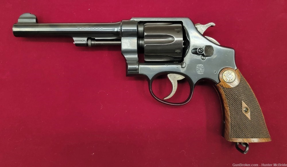 S&W 1917 Commercial .45 ACP Revolver W/ Factory Letter C&R-img-1