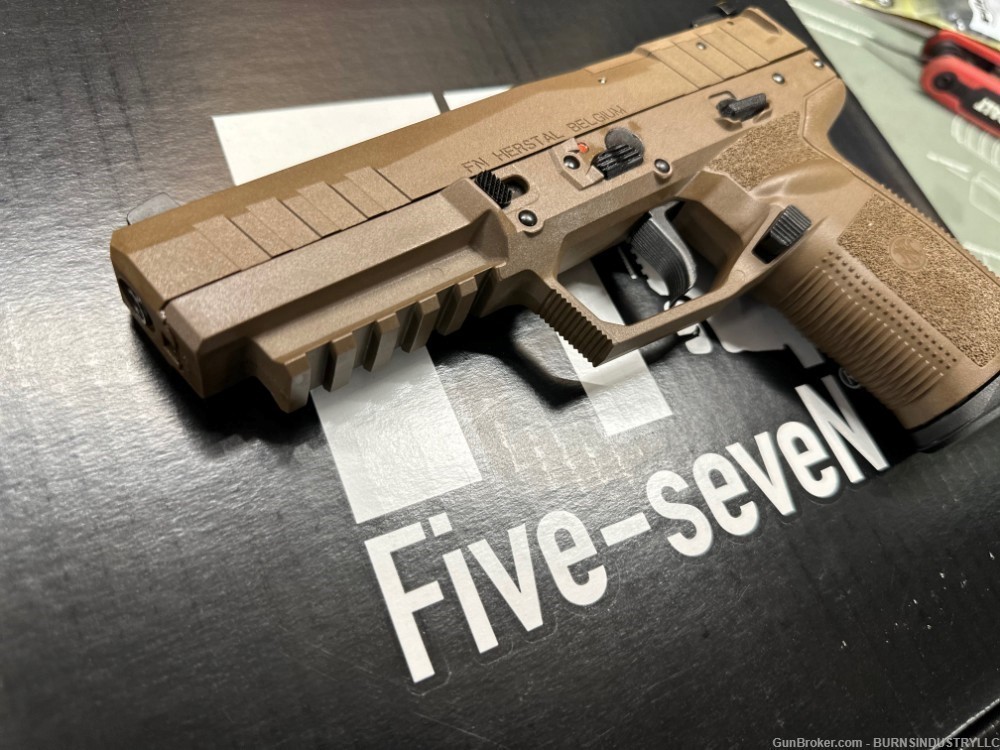 FN Five Seven MRD 57x28 FDE 4.8" FNH Five-Seven MRD FN Seven Five-img-5