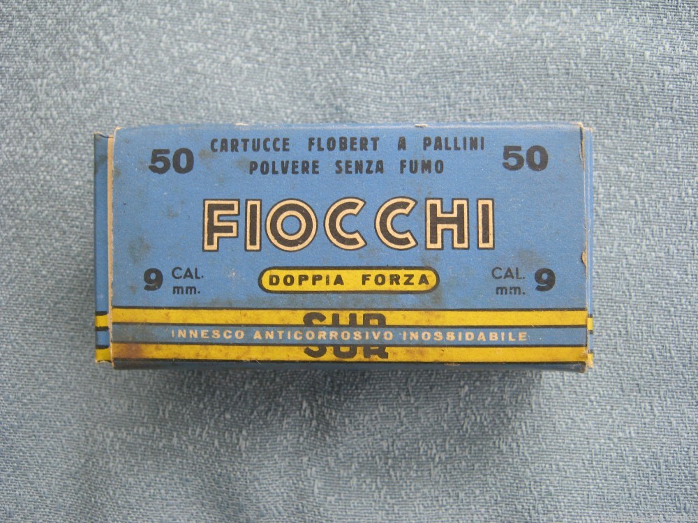 46 RDS Fiocchi 9MM Flobert LONG SHOT AMMO 9 MM NON-CORROSIVE-img-1