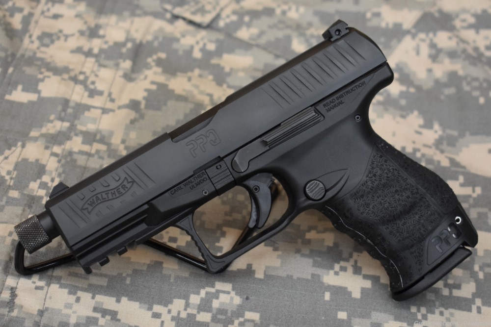 Walther PPQ in 9mm - threaded barrel-img-1