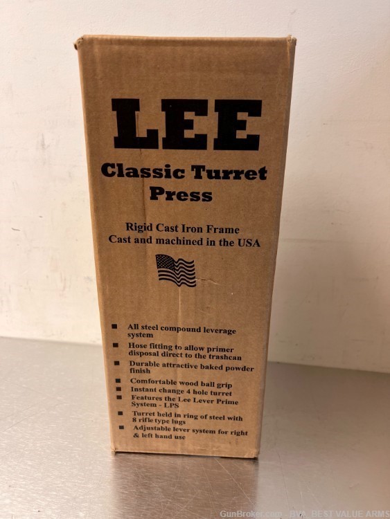 LEE Precision 90064 4 Hole Classic Turret Press -img-1