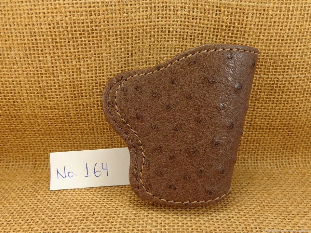 1911 Leather Holster Genuine Ostrich Skin-img-0