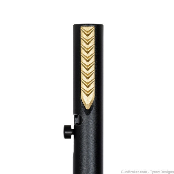 TYRANT CNC - T.D.C 003 Tactical Pen with Tungsten Glass Breaker Tip Gold-img-2
