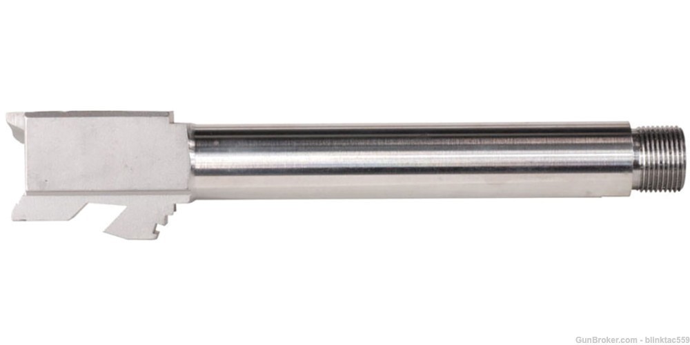 Glock 17 Compatible 416R Stainless Steel Threaded BarreL-img-2