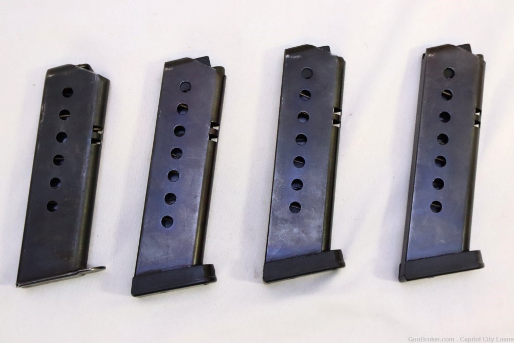 4 Magazines for Sig P220 -.45 ACP,8 Round, 1 Sig and 3 Aftermarket-img-1