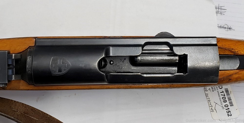 Swiss K31 Carbine 1955 7.5x55mm All Matching Numbers Used-img-25