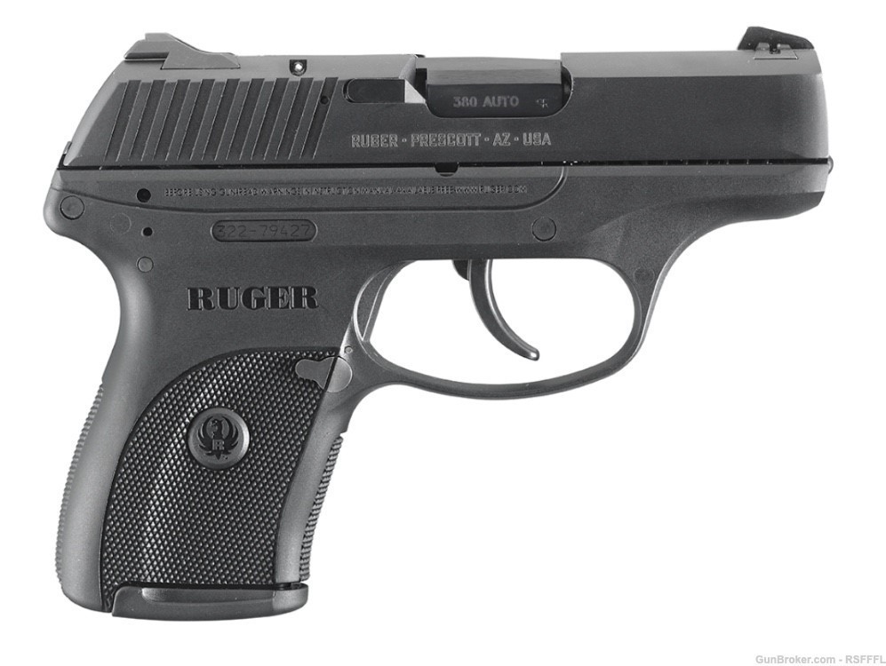Ruger  LC380 *CA Compliant 380 ACP Blued Alloy Steel 3.12" Barrel 7+1-img-0