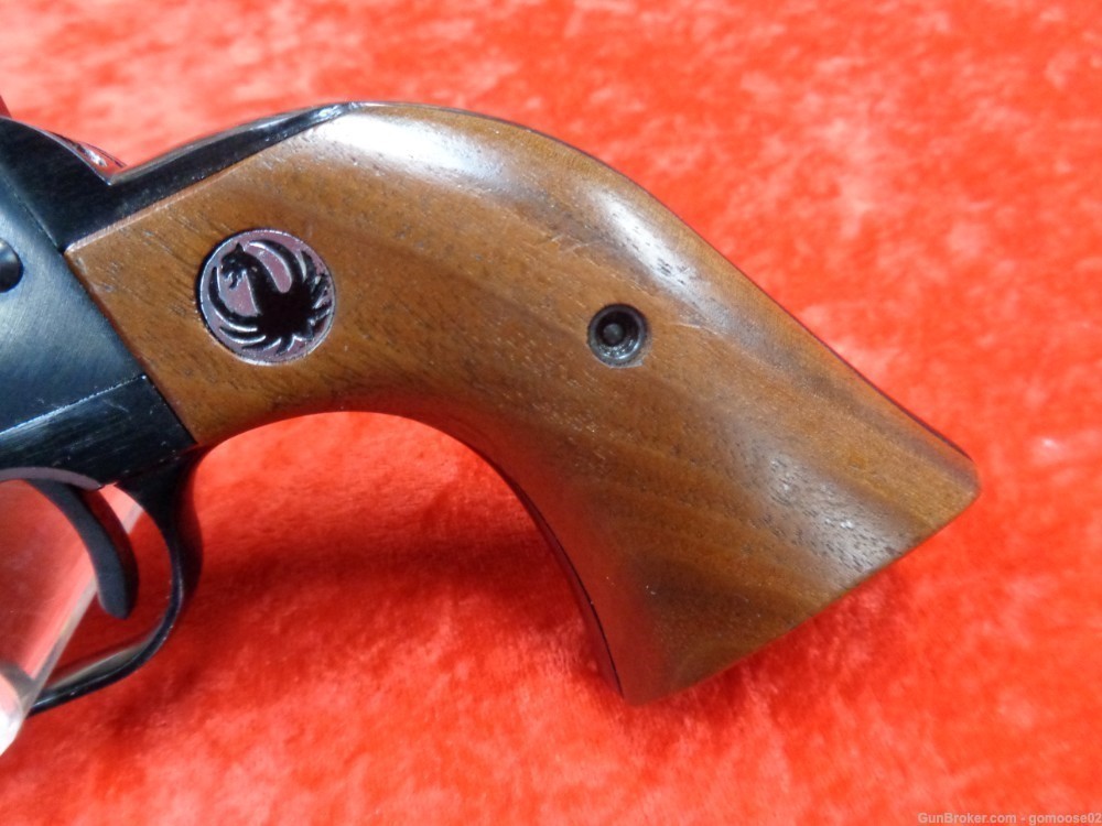 1962 Ruger Model Single Six 3 Screw Flat Top Early 22LR Wood Grips WE TRADE-img-5
