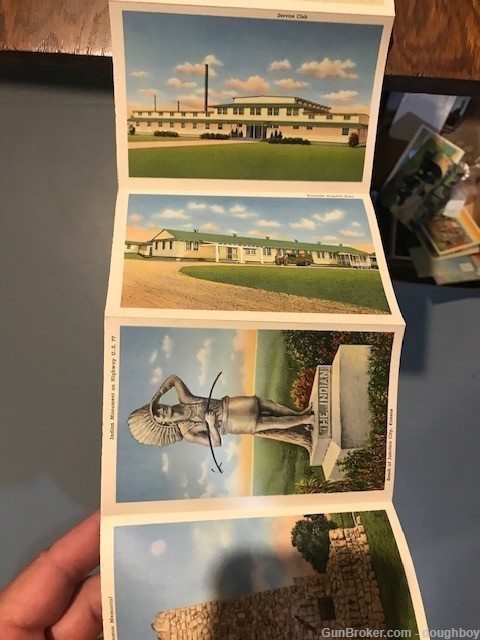 WW2 Fort Riley 1942  Camp Funston Souvenir Folder postcards pictures Kansas-img-4