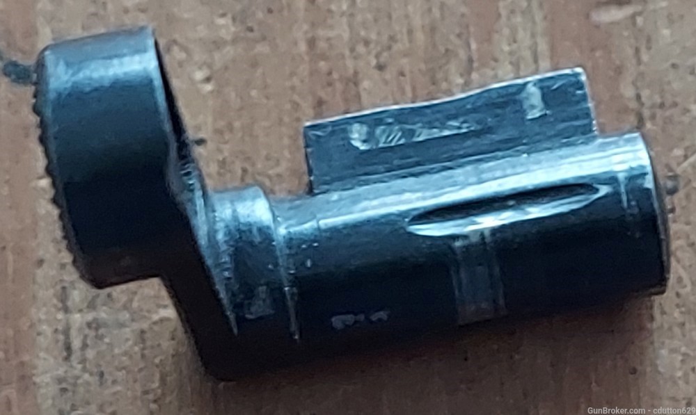 German luger takedown latch blued original part-img-2