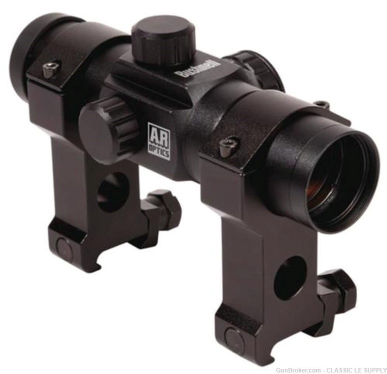 Bushnell AR Optic 1x28 Red Dot Scope, Mount, 6 MOA Dot-img-0