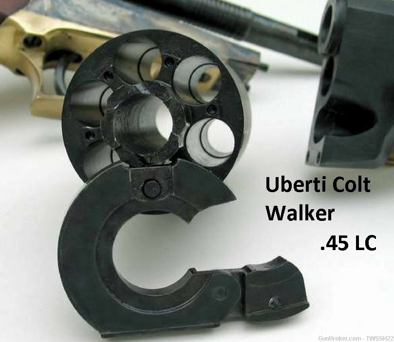 1847 Colt Walker Konverter Assembly, Uberti 45 Colt - Blue-img-0