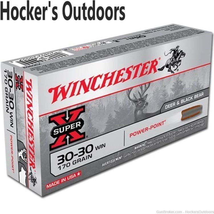 Winchester Super X 30-30 Winchester JSP 170 Grains X30303-img-0