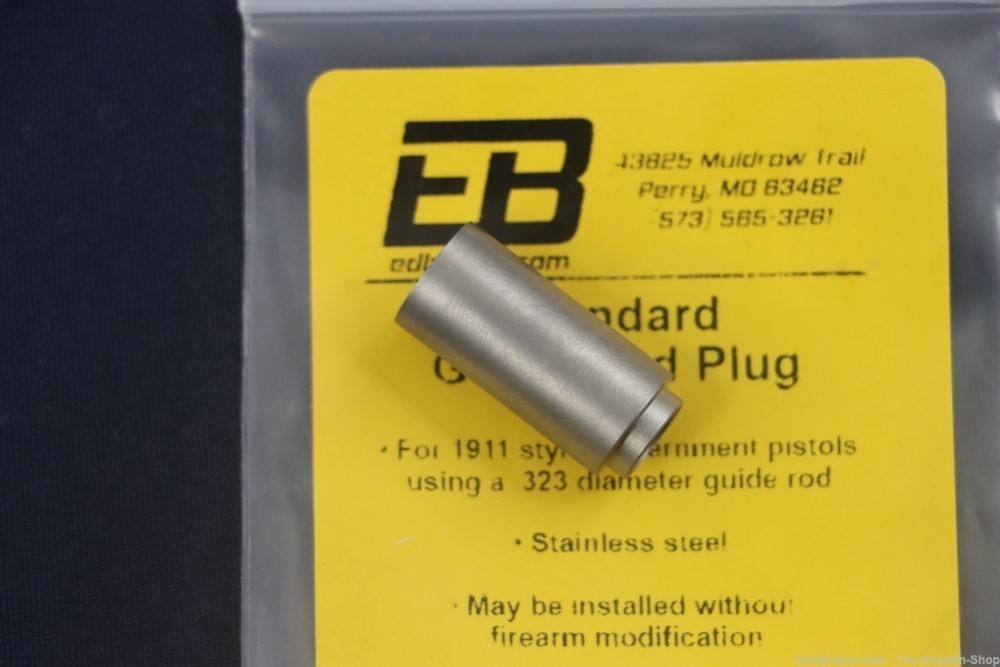 Ed Brown Standard Guide Rod Plug Stainless Steel 881 1911 Government New -img-1