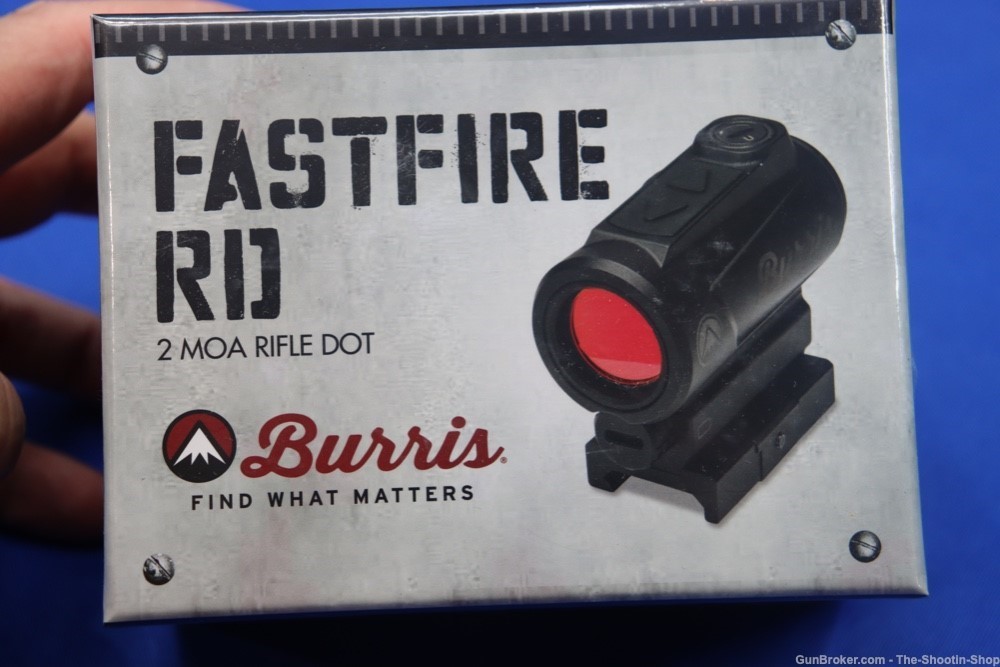 BURRIS FASTFIRE Red Dot Tactical Rifle Sight 2-MOA Picatinny MSR Rail Mount-img-1