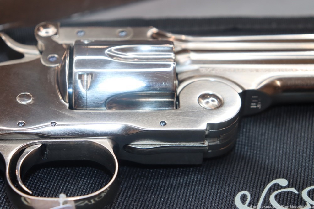 Taylors & Company SCHOFIELD Model Revolver 38SPL Single Action NICKEL PEARL-img-24