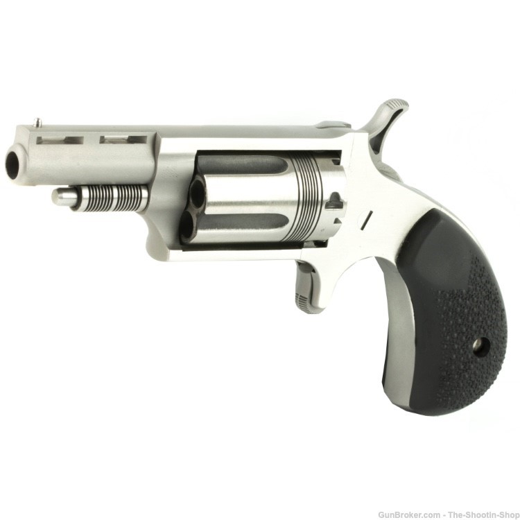 NAA North American Arms THE WASP Revolver 22LR 22MAG Dual Cylinder SA 22 SS-img-0