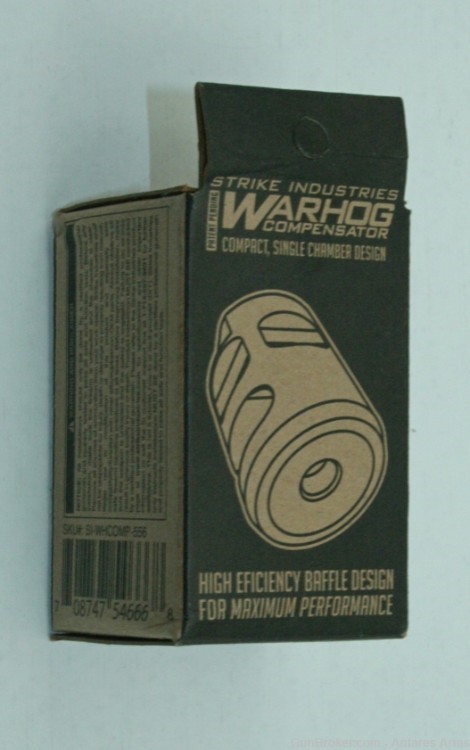 Strike Warhog Compensator Muzzle Brake 1/2x28 5.56x45 .223 Melonite-img-1