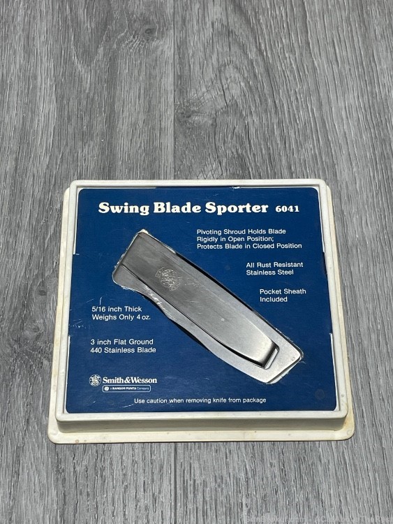Vintage Smith & Wesson Swing Blade Sporter 6041 -img-0