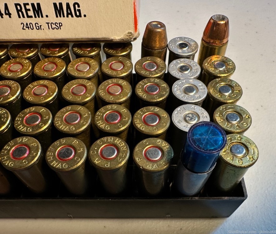 50 rounds of 44 Rem Mag Remington Magnum ammo-img-2