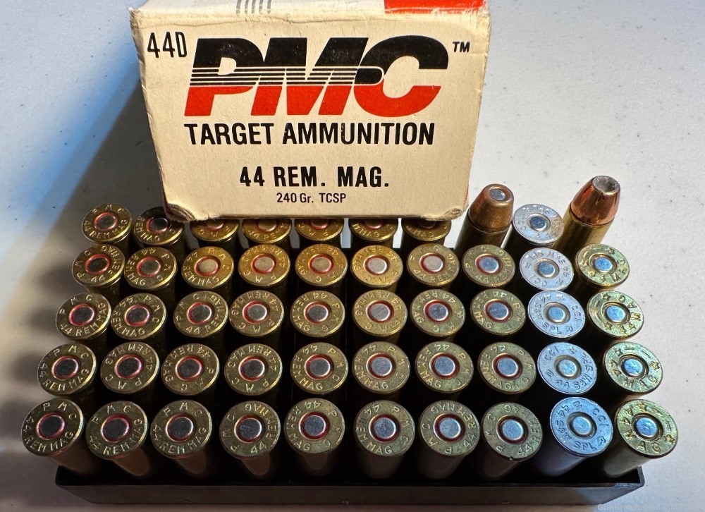 50 rounds of 44 Rem Mag Remington Magnum ammo-img-0