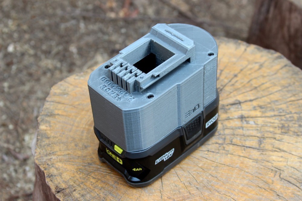 DIY Adapter for Ryobi ONE+ Battery to Black+Decker 20V MAX Power Tool-img-10