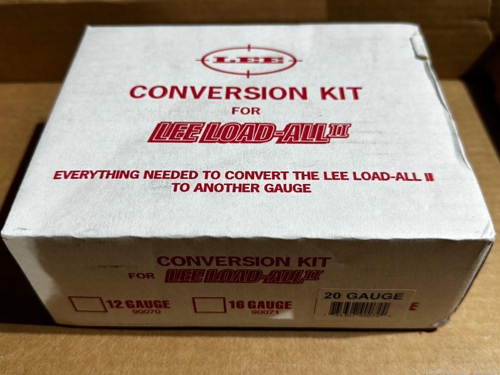 New Lee Load-all 20ga Conversion - Kit-img-0