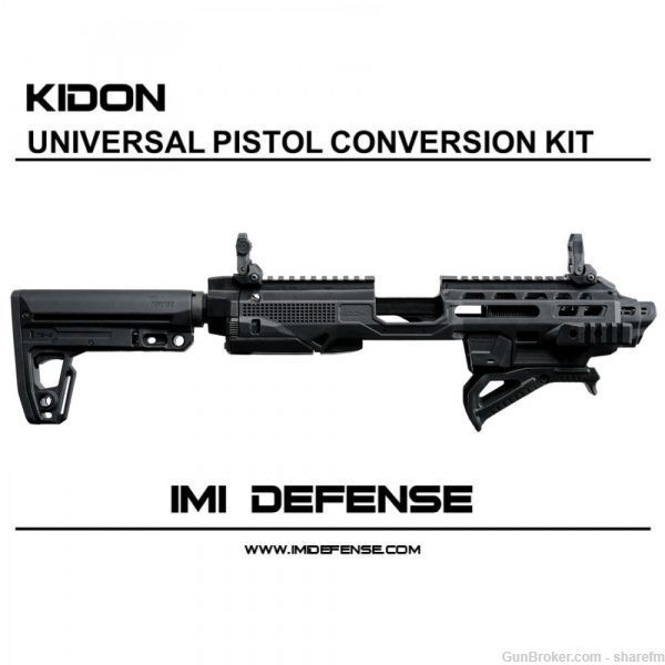 IMI Defense KIDON Universal PDW Conversion Kit For Glock - Black-img-3