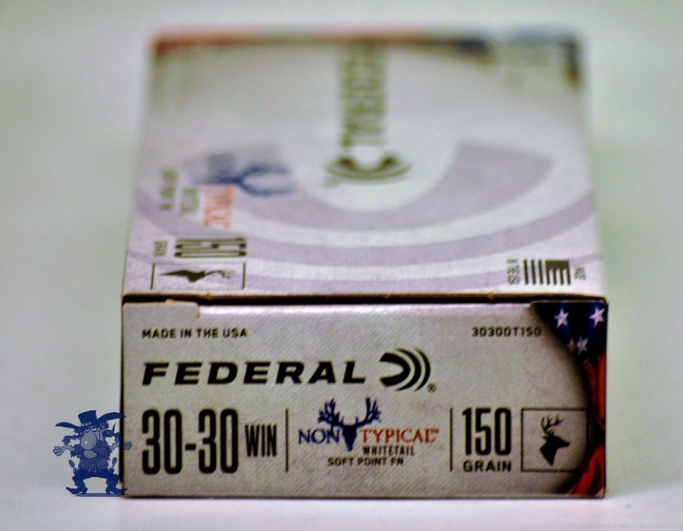 3030 Federal 150 Grain NON-TYPICAL Winchester SP 30/30 HUNTING 20 Rounds-img-2