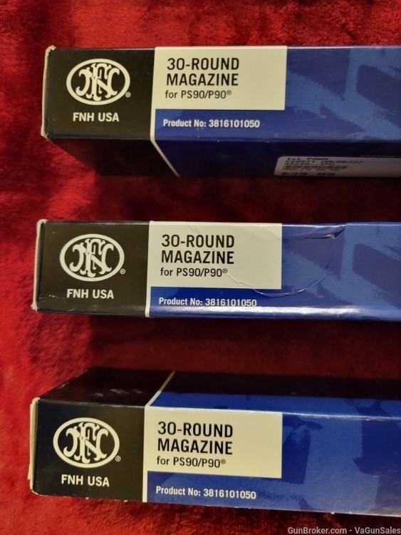 3 FN 30 ROUND MAGAZINES FOR PS90/P90 3816101050-img-1