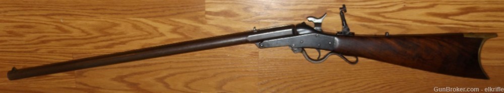 Maynard Sporting Rifle 44-40 Winchester Antique Single Shot W/Lyman Tang-img-5